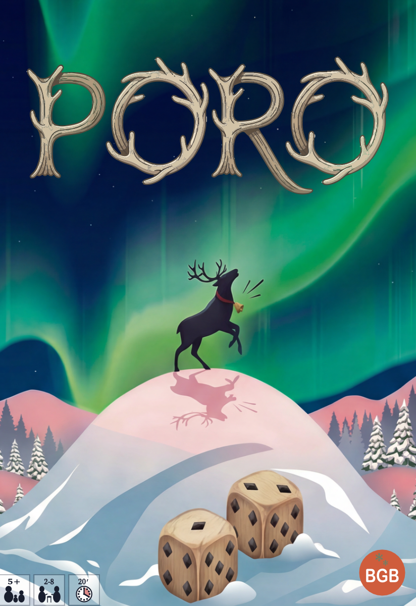 The PORO game first edition box